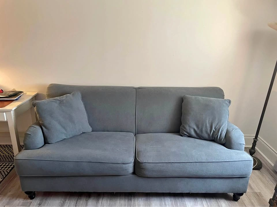 Gray-Blue Couch
