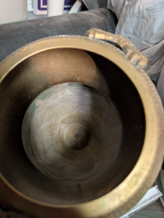 Antique Brass Vase Urn - photo 5