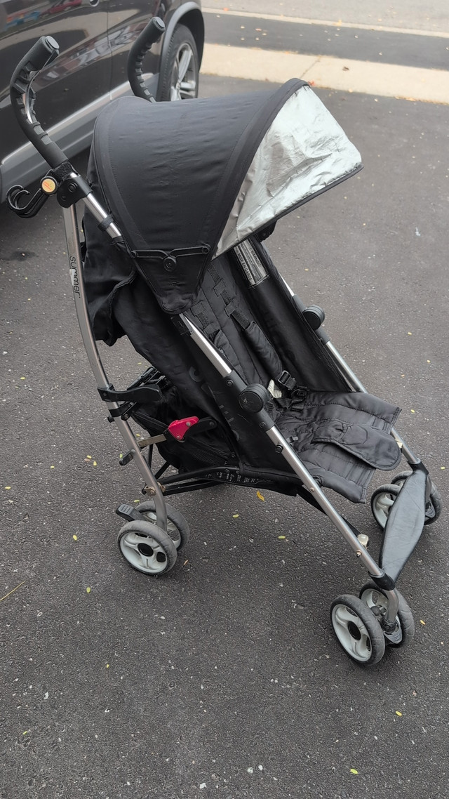 Summer Infant 3Dlite Umbrella Stroller Jet Black