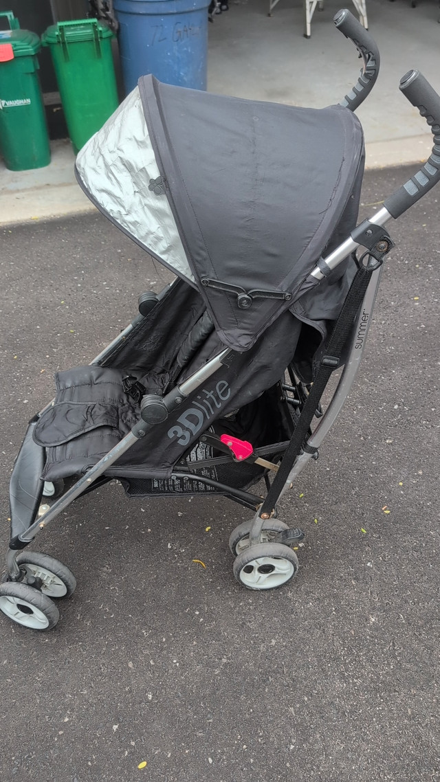Summer Infant 3Dlite Umbrella Stroller Jet Black - photo 2