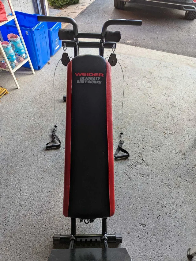 WEIDER ULTIMATE BODYWORKS HOME GYM. COMES WITH BOX image indicator(3)