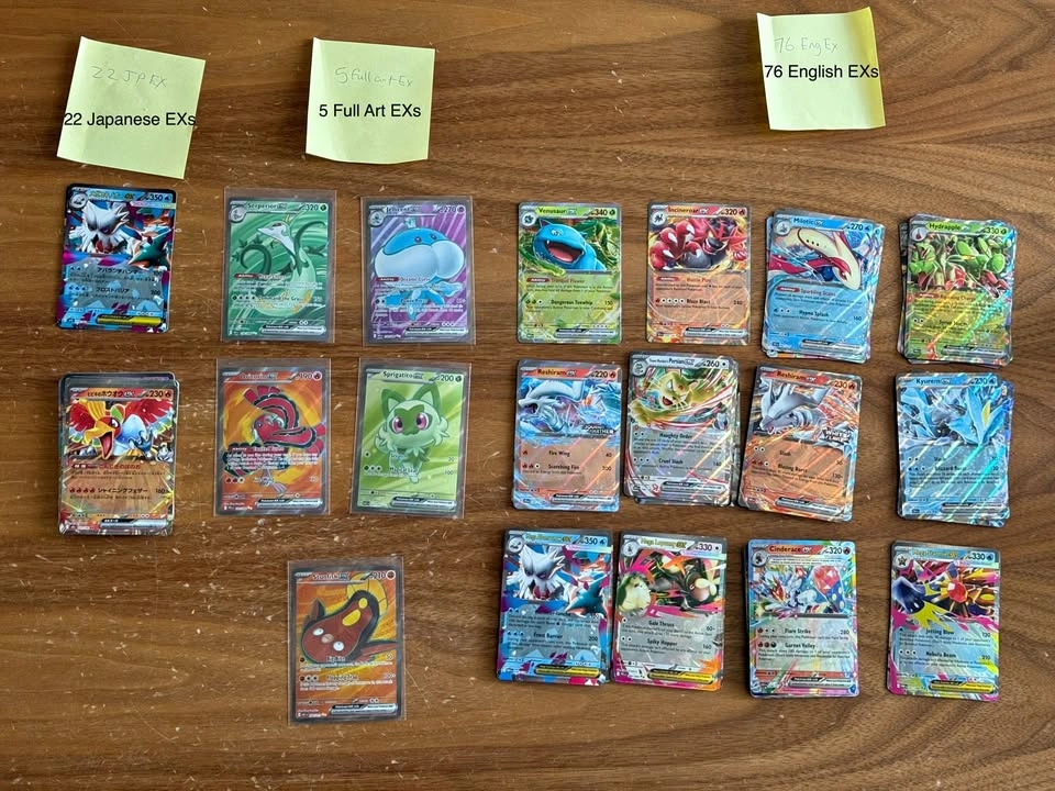 Pokemon EX lot
