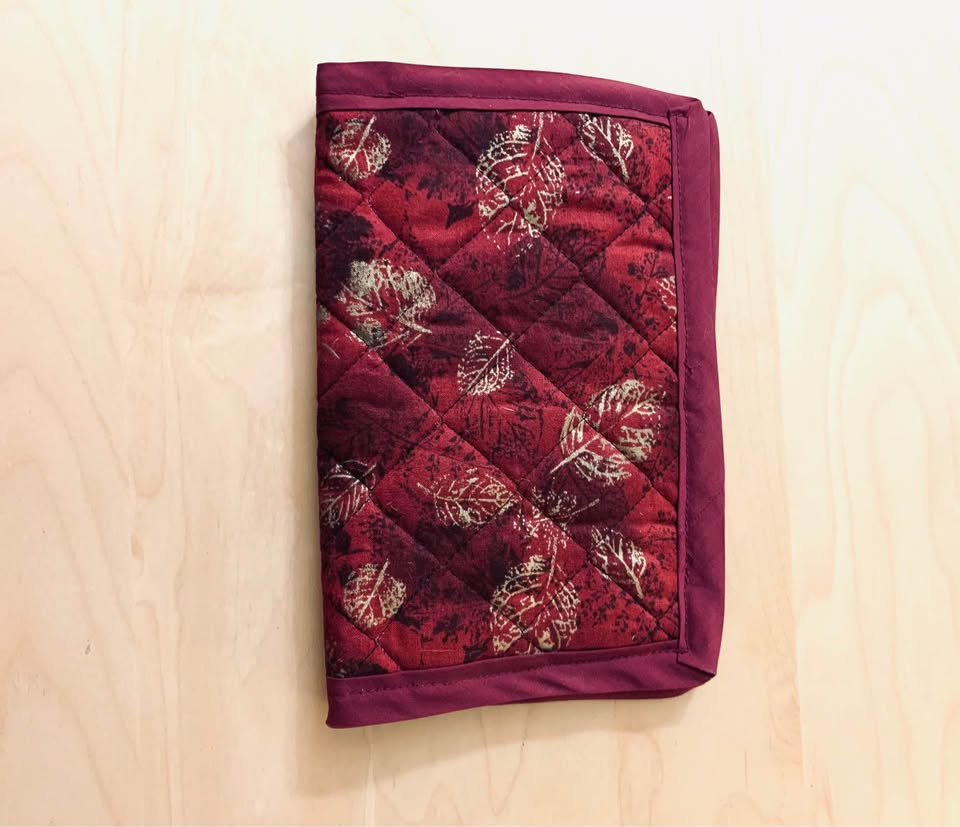 Quilted Book Cover - photo 3