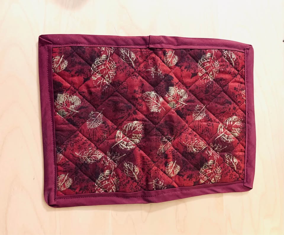 Quilted Book Cover - photo 4