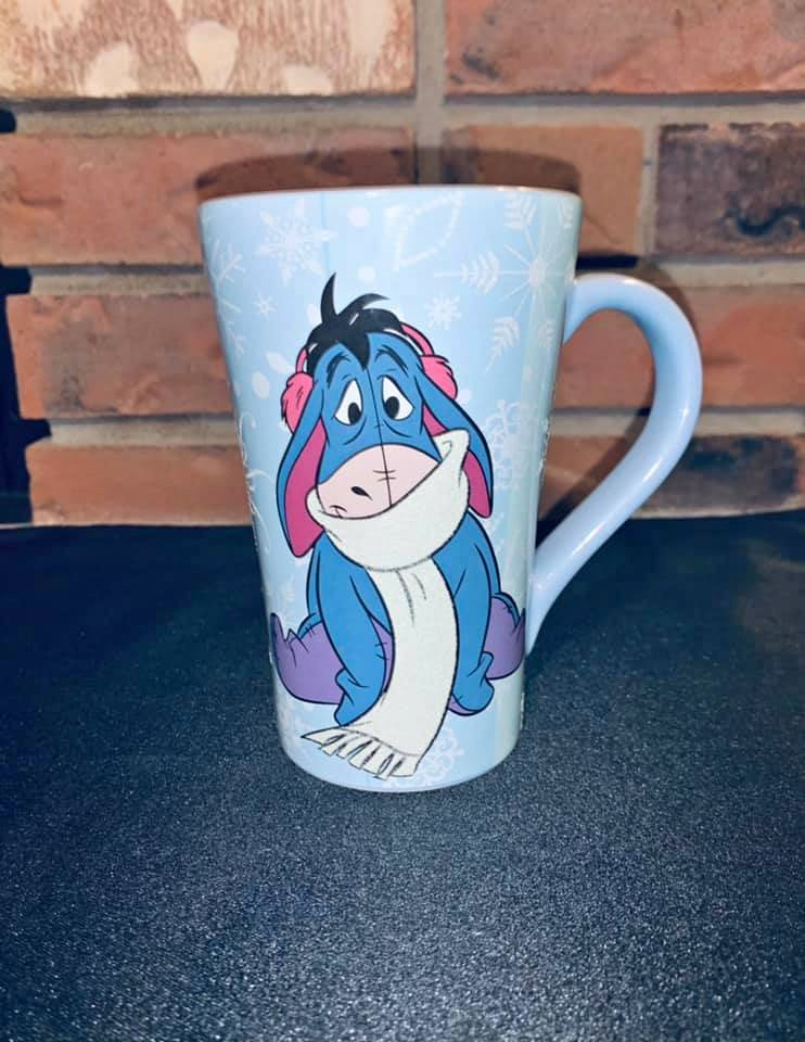 Disney Winter Snowflake Eeyore Coffee Mug