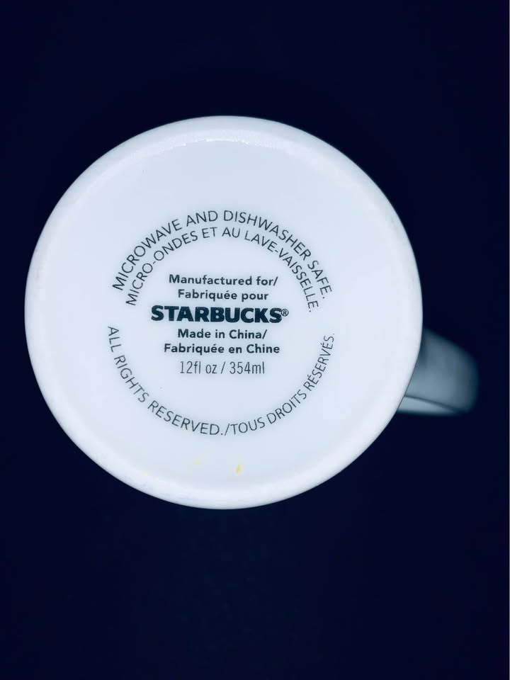 Starbucks Christmas Mug Poinsettia Latte Coffee Tea 12 oz - photo 4