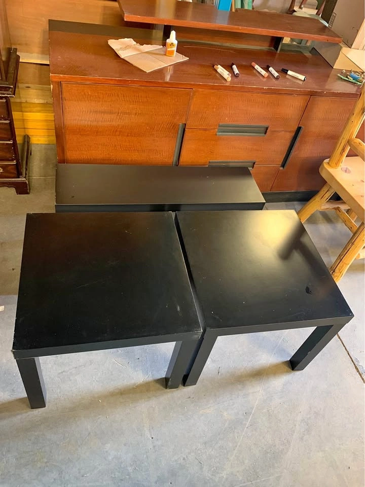 Black IKEA Tables