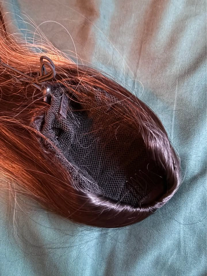 Two 26" Synthetic Ponytail Hair Pieces - photo 2