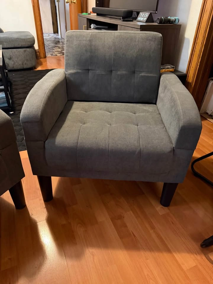 Set of 2 Mid Century Modern Accent Chairs - photo 4