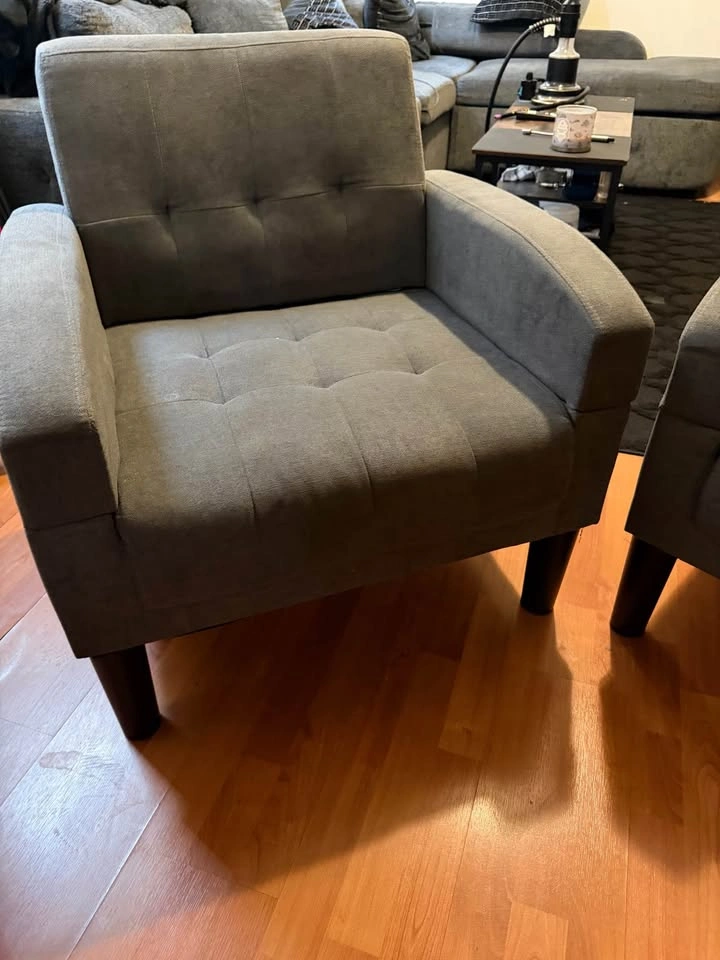 Set of 2 Mid Century Modern Accent Chairs - photo 5