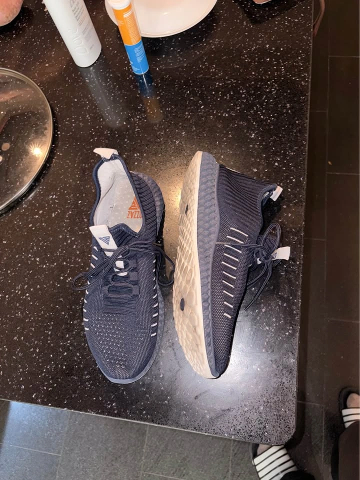 ZYZZO Dark Blue Knit Sneakers - photo 2
