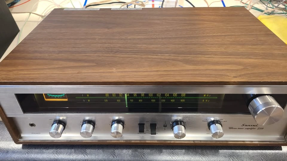 Sansui 210 Stereo Vintage Receiver - photo 5