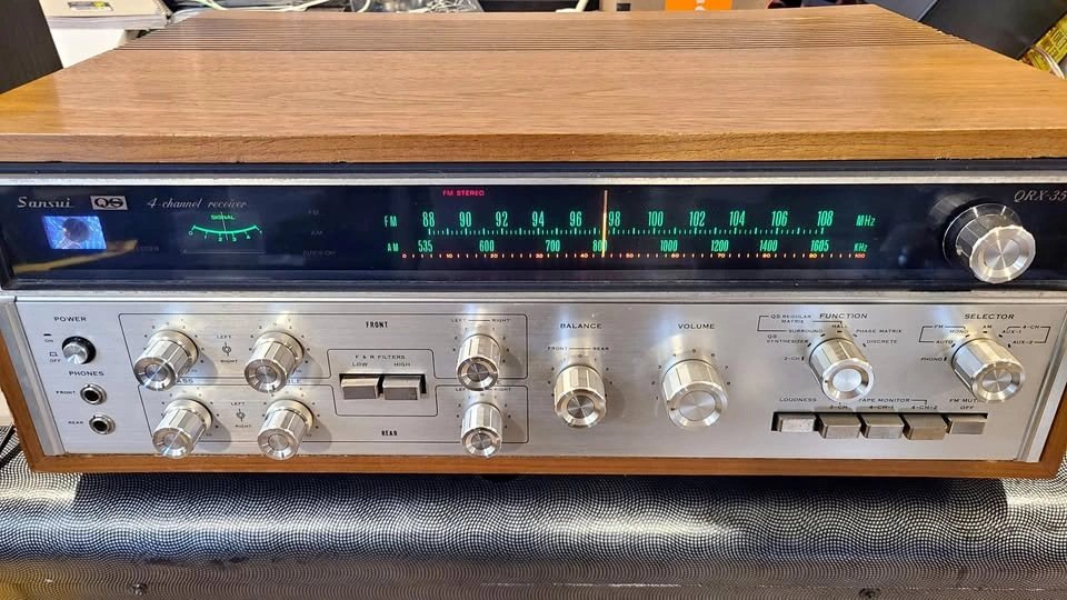 Sansui QRX-3500 Quad / Stereo Vintage Receiver
