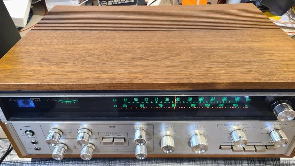 Sansui QRX-3500 Quad / Stereo Vintage Receiver - photo 2