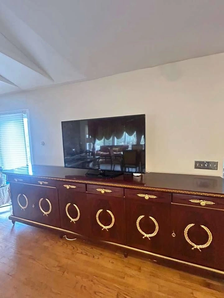 Colombo Italian Mahogany Sideboard Buffet Credenza