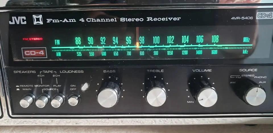 Vintage JVC 4-Channel Stereo Receiver 4VR-5406 - photo 4