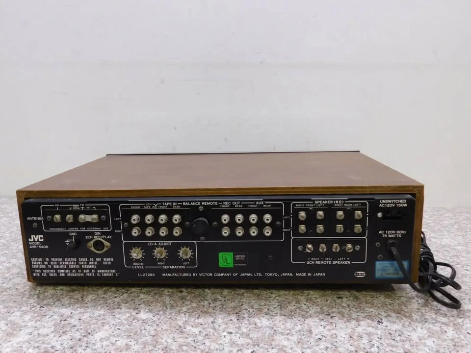 Vintage JVC 4-Channel Stereo Receiver 4VR-5406 - photo 5