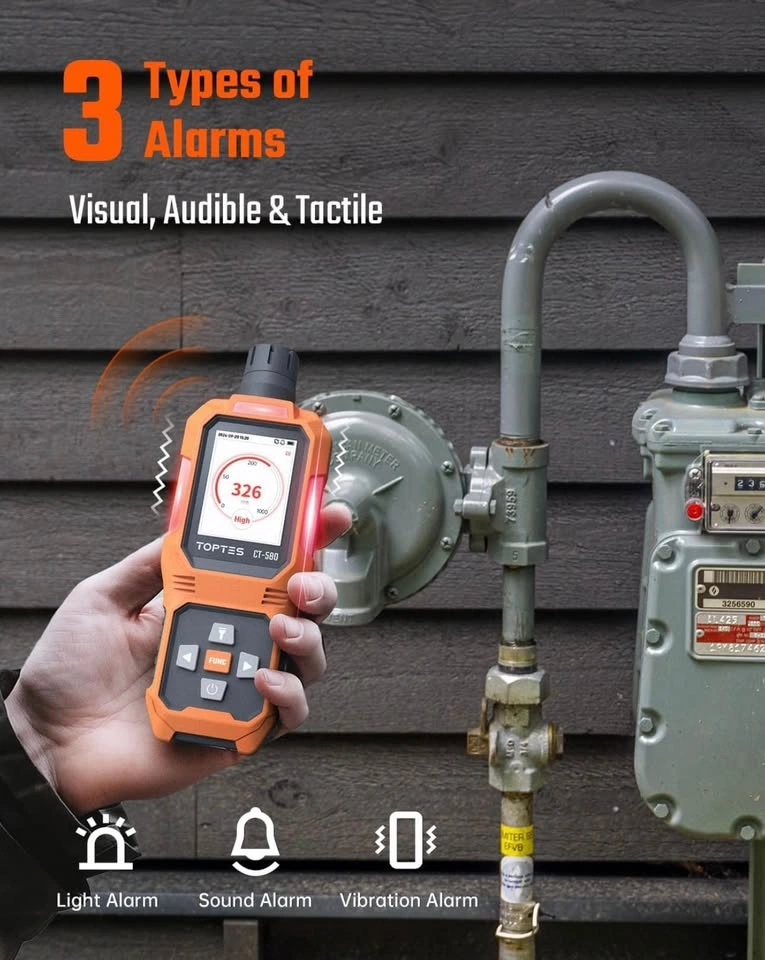 TOPTES CT-580 Carbon Monoxide Detector - photo 5