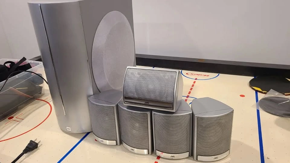 JVC Powered Subwoofer SX-W65000S + 5 Satellite Speakers - photo 2