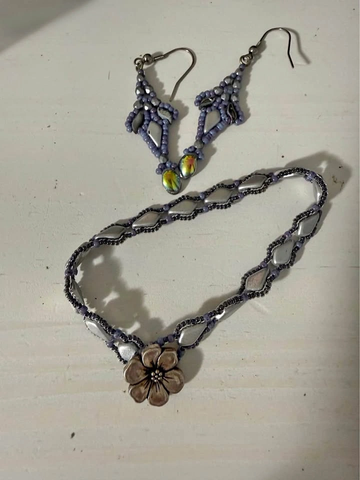 Dainty Beaded set