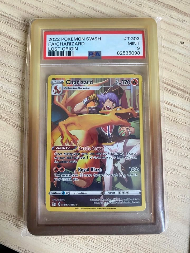 Charizard TG03/TG30 SWSH Lost Origin Trainer Gallery Pokémon TCG
