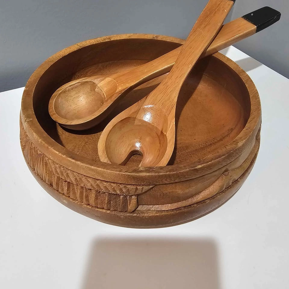 Wooden Serving Bowl Set - photo 3
