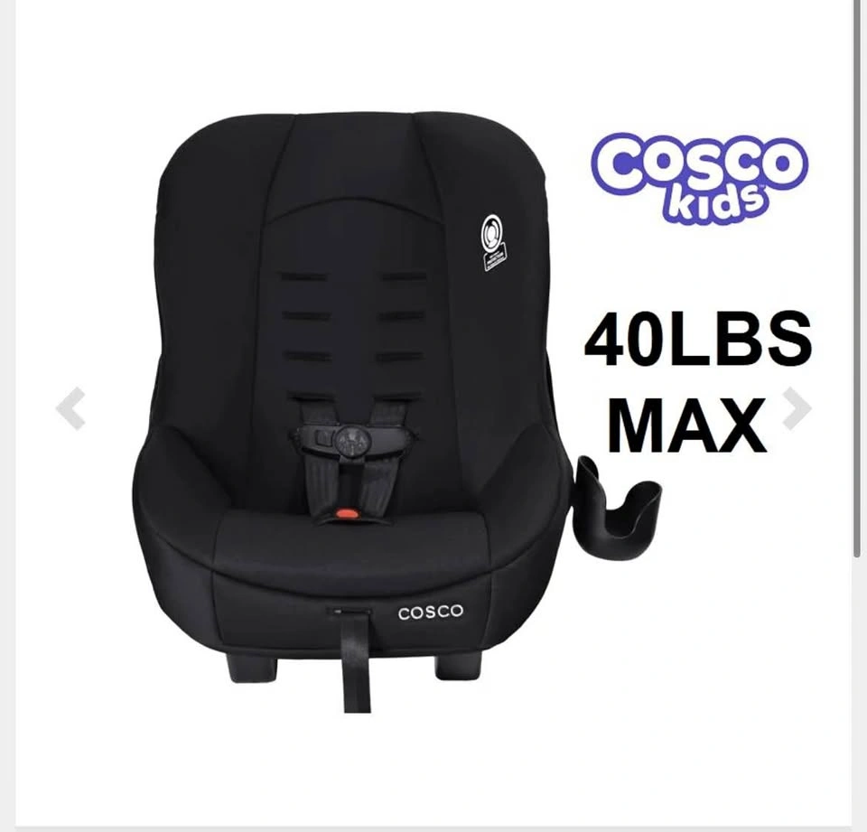 COSCO Kids Scenera Convertible Car Seat + Cup Holder - Black