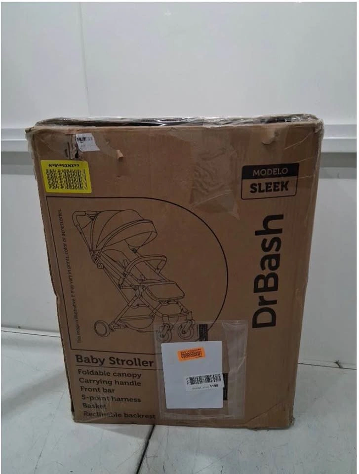 DRBASH Compact Fold Baby Stroller - Black - photo 2