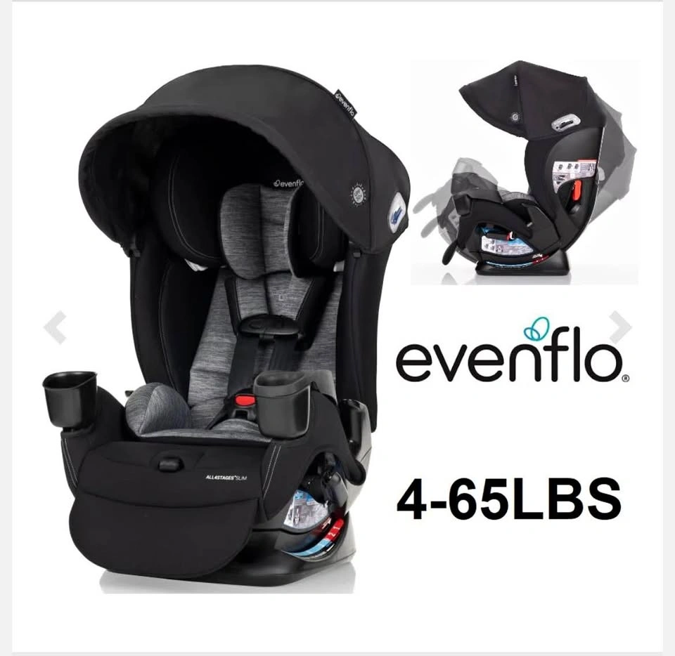 Brand New Evenflo All4Stages Slim Plus Canopy Car Seat – $350