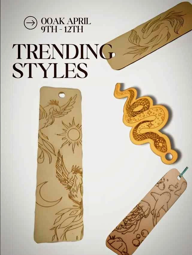 Wooden Bookmarks for Sale