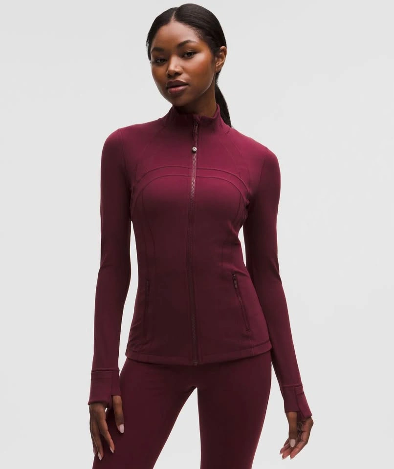 Burgundy Lululemon Nulu Define Jacket - Size 6 - photo 3