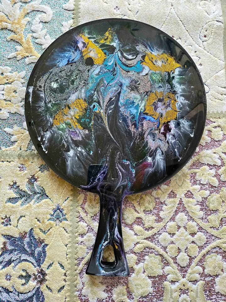 Epoxy Resin Charcuterie Board,Unique Hand Made Pieces