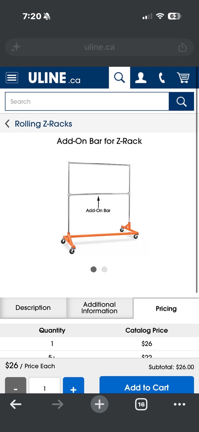 Uline Z-Rack - photo 2