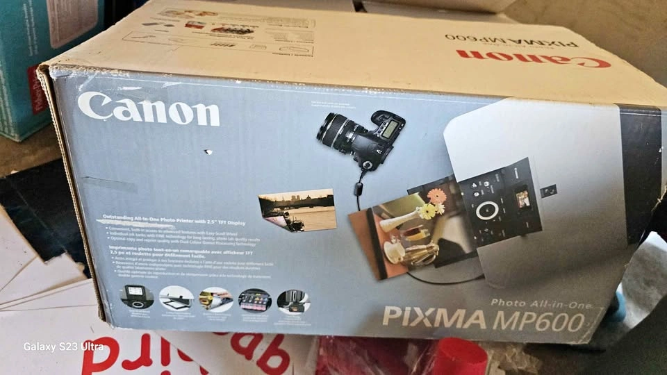Canon Pixma MP600 Photo Printer - Cables Missing
