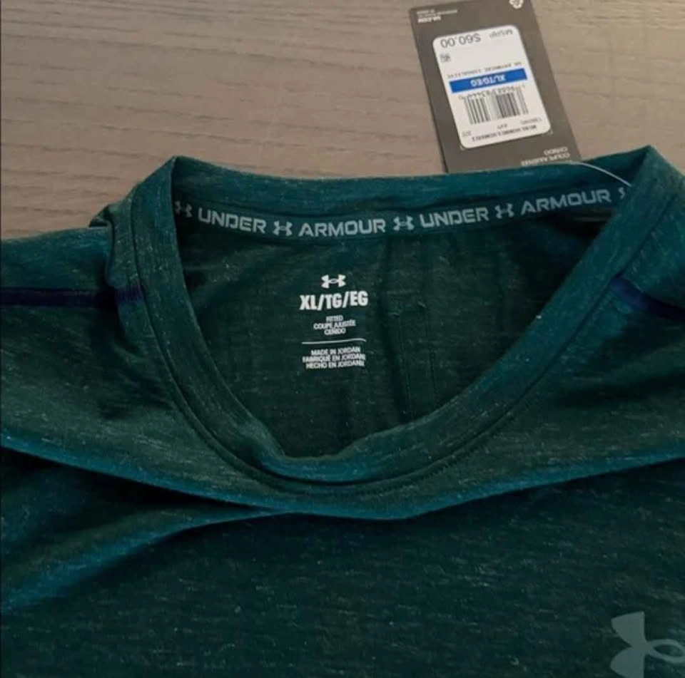 Under Armour Men's X-Large Fitted Green Long Sleeve. BNWT. $45 - photo 3