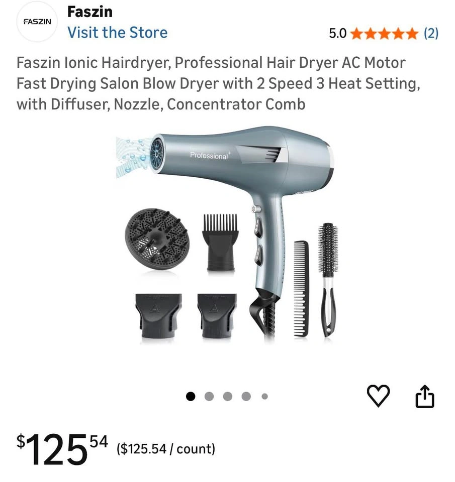 Professional Hair Dryer Faszin Ionic - photo 3