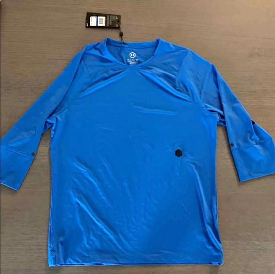 UA Men's RUSH Celliant X-Large Fitted HEATGEAR Longsleeve. BNWT.