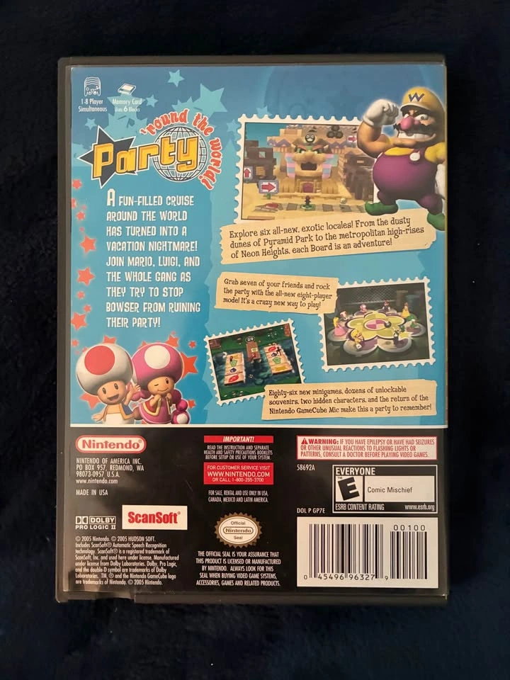 Mario Party 7 GameCube - Complete (CIB) - Tested - photo 4