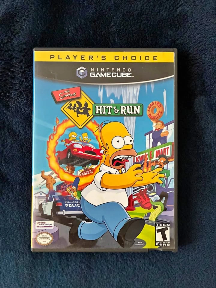 Simpsons Hit & Run GameCube - Complete (CIB) - Tested