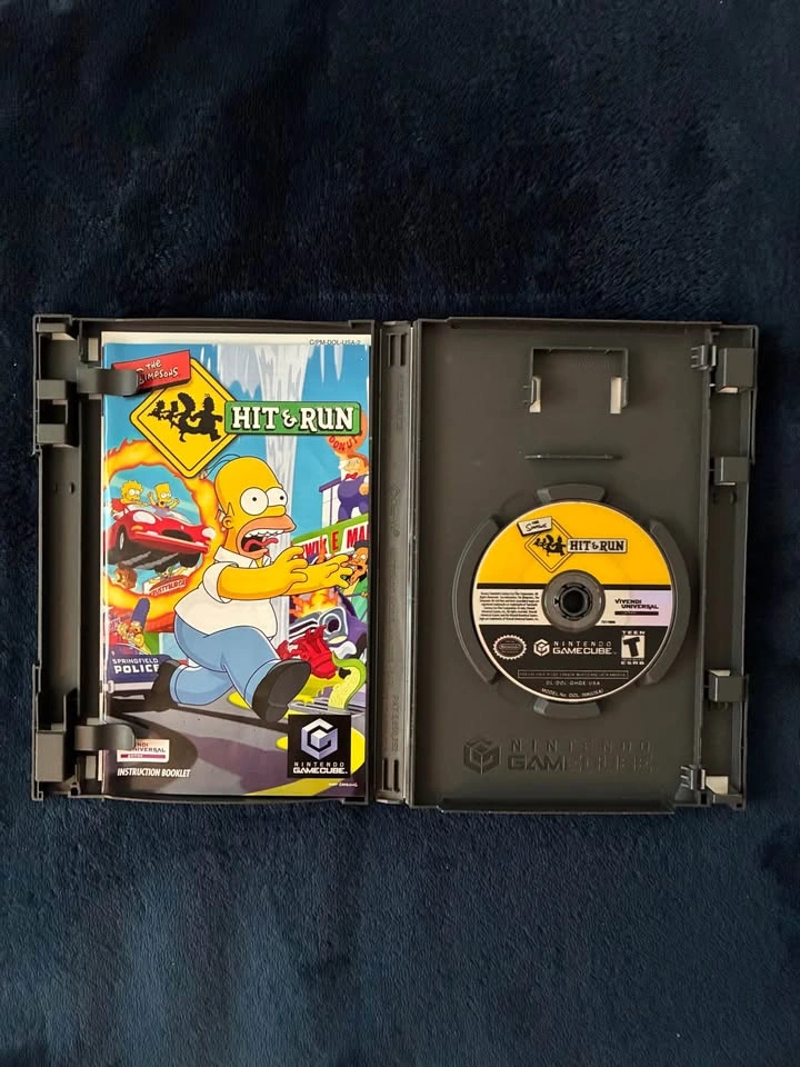 Simpsons Hit & Run GameCube - Complete (CIB) - Tested - photo 2