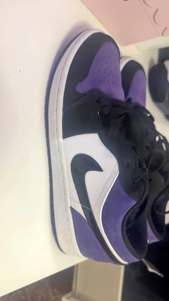 Nike Air Jordan 1 Low Court Purple