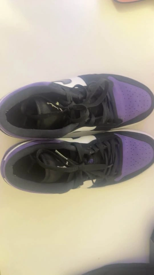 Nike Air Jordan 1 Low Court Purple - photo 3
