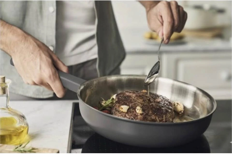NEW ZWILLING PURE Frying Pan, 28cm/11in, 18/10 Stainless Steel - photo 4