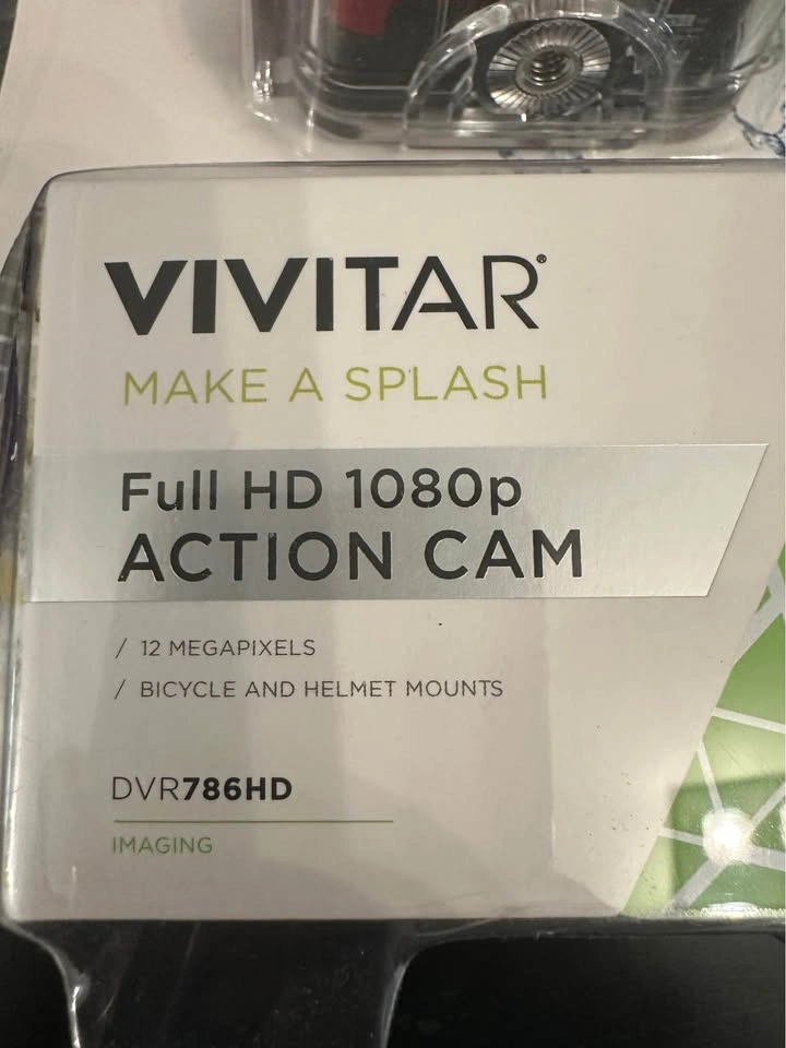 VIVITAR HD CAMERA WITH WATERPROOF CASE $60 GOPRO - photo 4