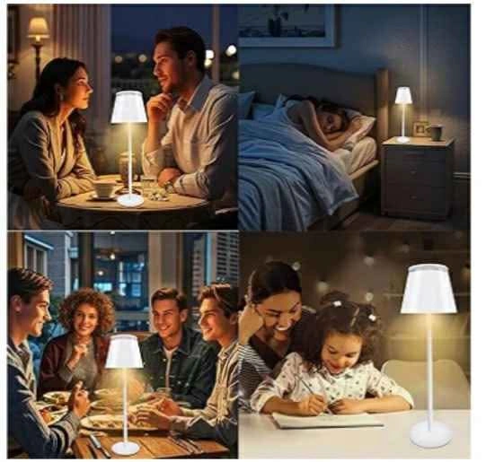 Rechargeable Table Lamp - 3 Colors, Stepless Dimming - photo 5