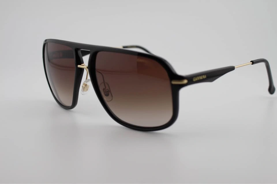 Carrera Men’s Sunglasses 296-S Black Gradient Brown Lens 60-15-1 - photo 3