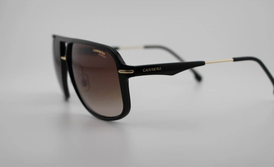 Carrera Men’s Sunglasses 296-S Black Gradient Brown Lens 60-15-1 - photo 4