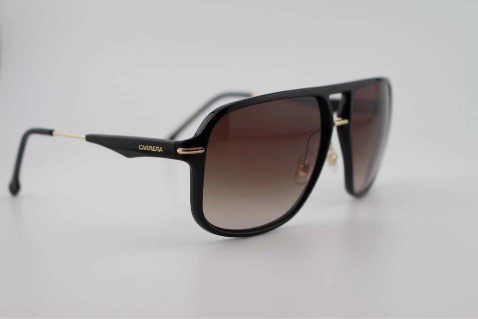 Carrera Men’s Sunglasses 296-S Black Gradient Brown Lens 60-15-1 - photo 5