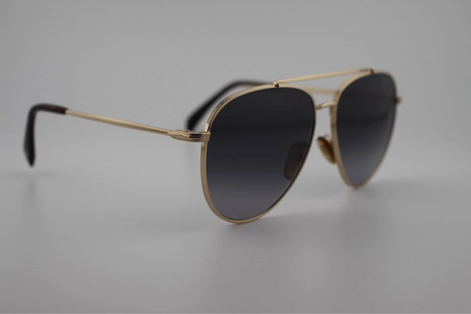 David Beckham Men’s Sunglasses Aviator DB 1102/F/S Gold - photo 5