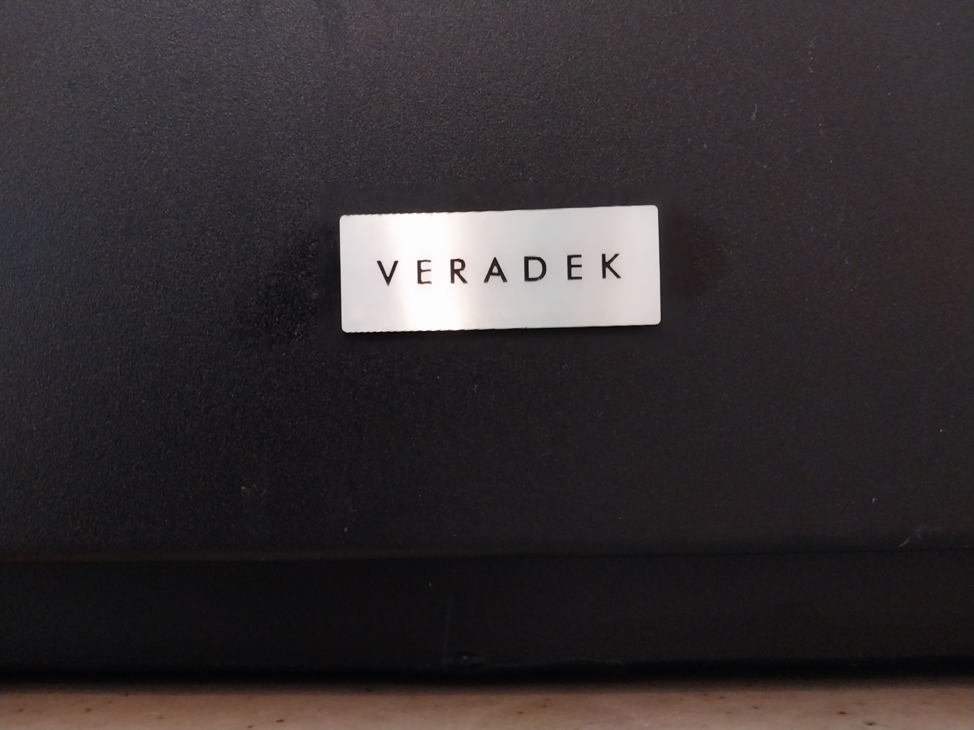 VERADEK Matte Black Planter 32” – Modern Metal - photo 2